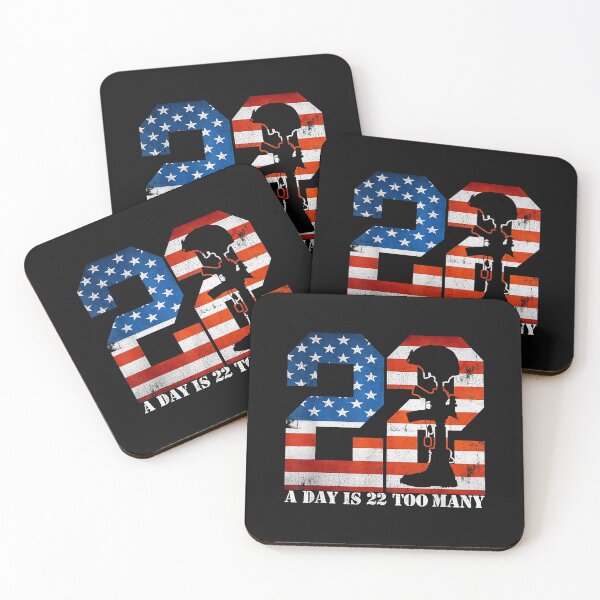 Item preview, 22 A Day Is 22 Too Many Veteran Lives Matter Help Veterans designed and sold by Marmion434423.