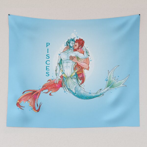 Item preview, Zodiac Sign - Pisces designed and sold by gaycomic.