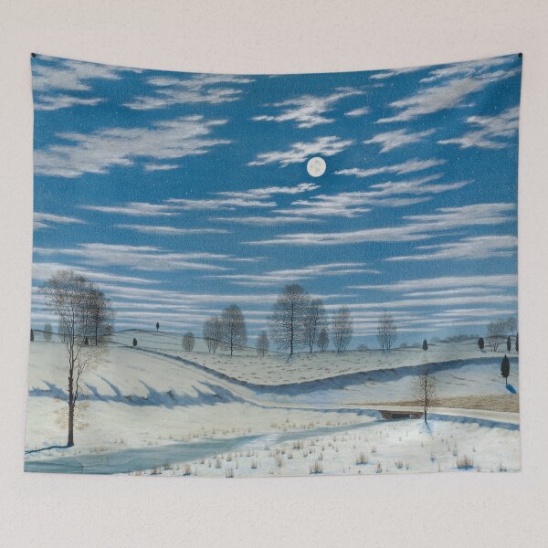 Item preview, Winter Scene in Moonlight designed and sold by aura-shop.