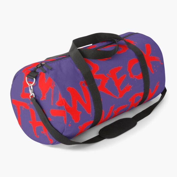 Item preview, Just Wreck Everything Bright Red Grunge Graffiti designed and sold by taiche.