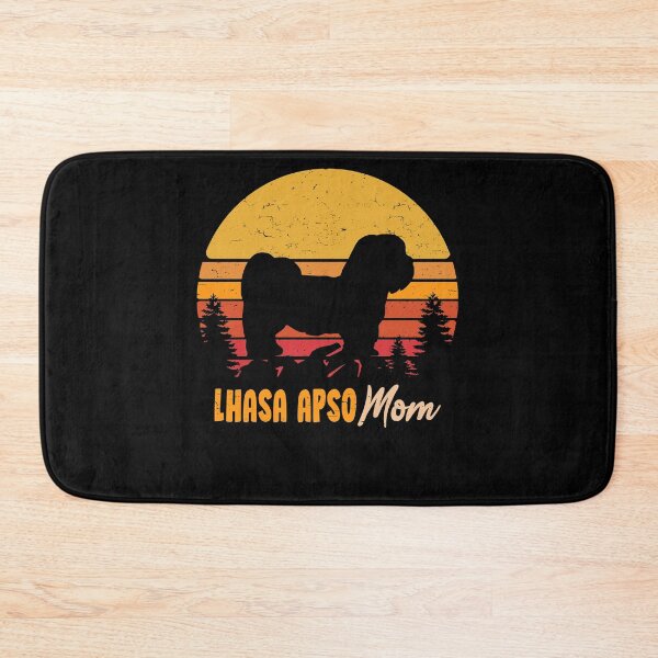 Item preview, Lhasa Apso Dog Vintage Retro designed and sold by rafaeltto.
