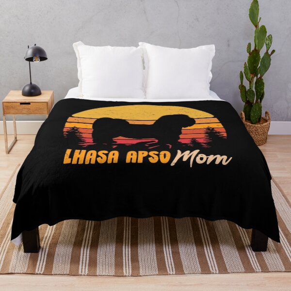 Item preview, Lhasa Apso Dog Vintage Retro designed and sold by rafaeltto.
