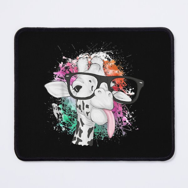 Item preview, Cool Paint Splatter Giraffe With Glasses designed and sold by jennifera11.