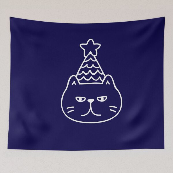 Item preview, Funny cat Christmas designed and sold by Hoetoons.