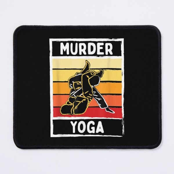 Item preview, Murder Yoga Martial Arts Jiu Jitsu Karate Fighter Bjj Judo designed and sold by lindaxse.