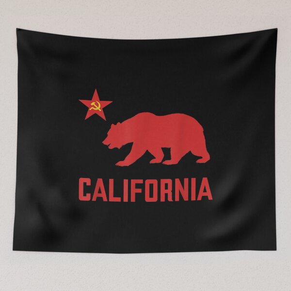 Item preview, California Communist Flag designed and sold by cysandy.