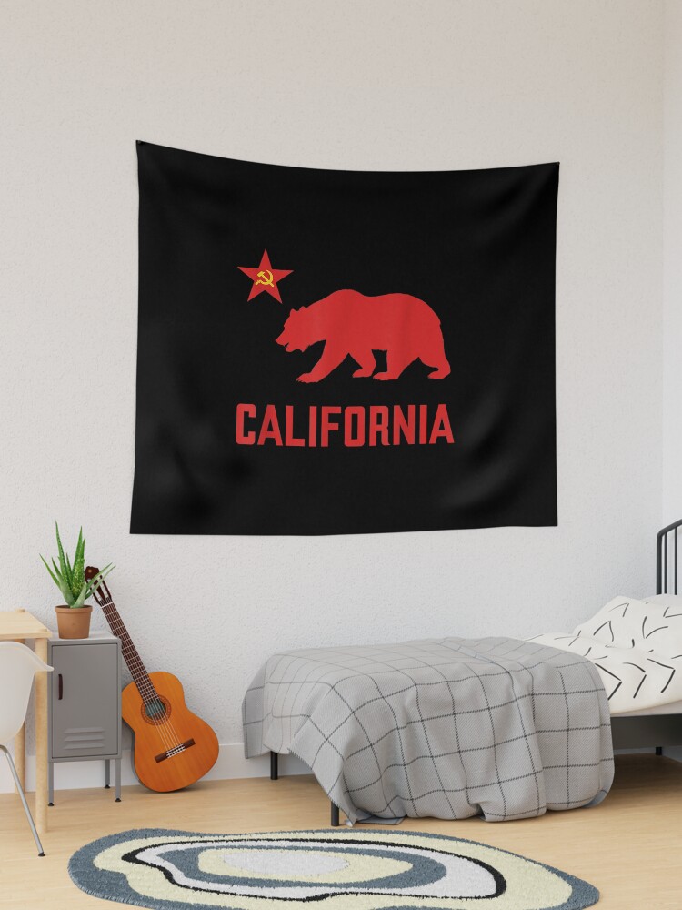 California 5x8 Feet Printed 2-Ply Polyester State Flag with