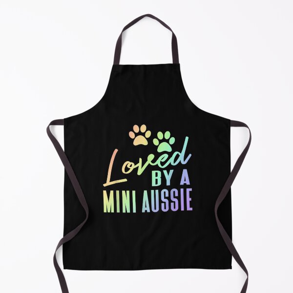 Item preview, Loved A Mini Aussie Rainbow Print Australian Shepherd Dog designed and sold by jennifera11.