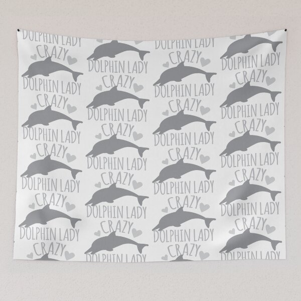 Item preview, CRAZY Dolphin lady designed and sold by jazzydevil.