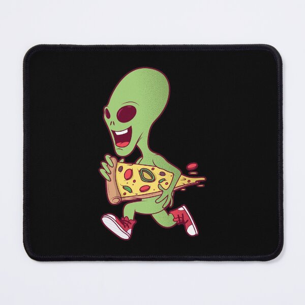 Item preview, Alien vs Pizza - Pizza Run designed and sold by PosterpartyCo.
