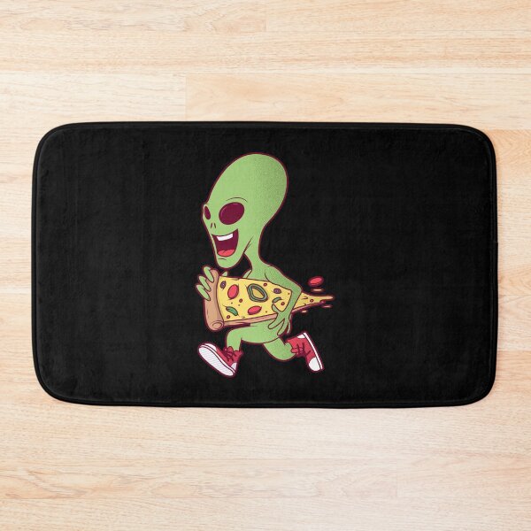 Item preview, Alien vs Pizza - Pizza Run designed and sold by PosterpartyCo.