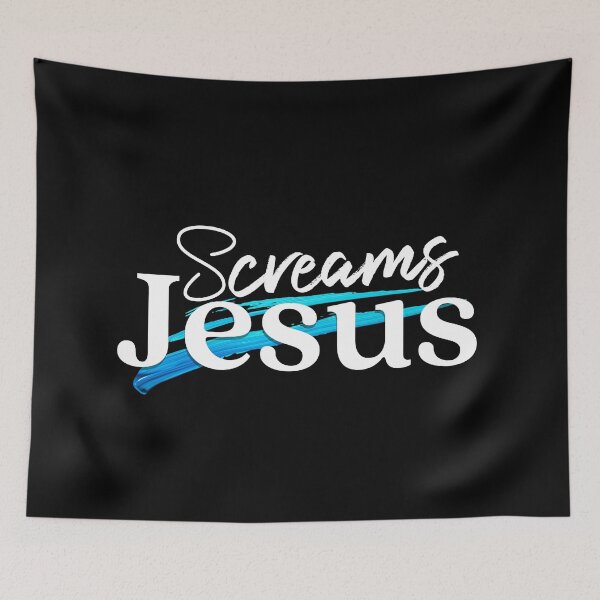Item preview, Screams Jesus ! Call Upon Him! Declare His Love For You In The Presence Of Your Enemies! designed and sold by MJDezigns.