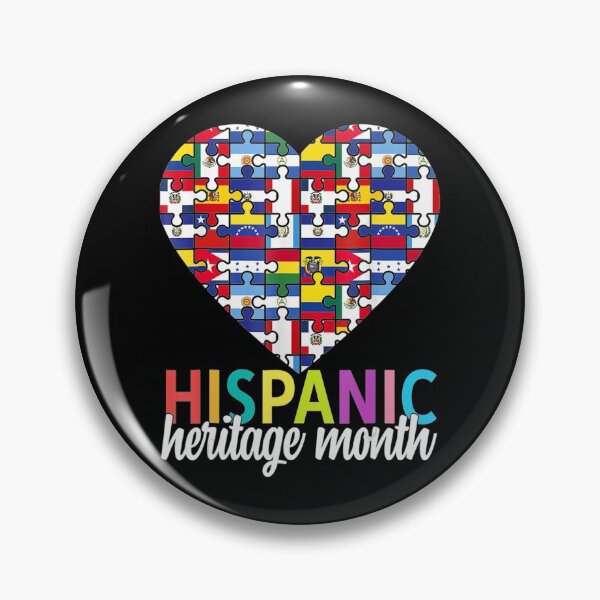 Item preview, Hispanic Heritage Month all Countries Flags heart men women Gift Halloween Day, Thanksgiving, Christ designed and sold by KevenBartell.