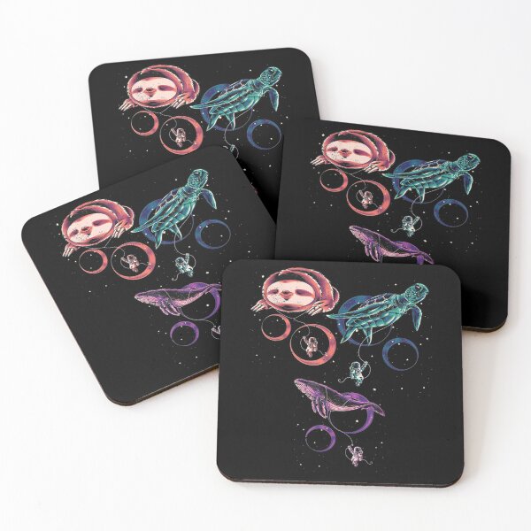 Item preview, Astronaut Kids Whale Turtle Sloth Animal Science designed and sold by lindaxse.
