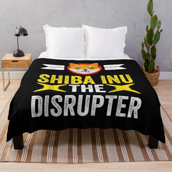 Item preview, Shiba Inu The Disrupter Blockchain Hodl Cryptocurrency Humor designed and sold by cysandy.