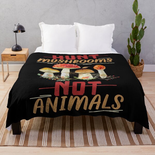 Item preview, Hunt Mushrooms Not Animals Mycology Fungi Foraging Hunting designed and sold by lindaxse.