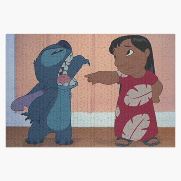 art lilo and stitch Jigsaw Puzzle for Sale by alyaST14