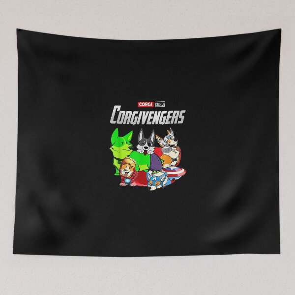Item preview, Corgivengers Corgi Funny Corgi Lovers designed and sold by MuratshiMana.