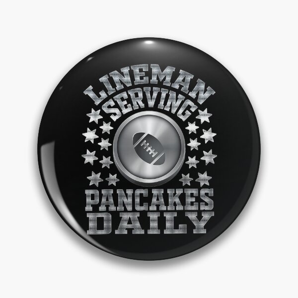 Item preview, Lineman Serving Pancakes Daily designed and sold by cysandy.