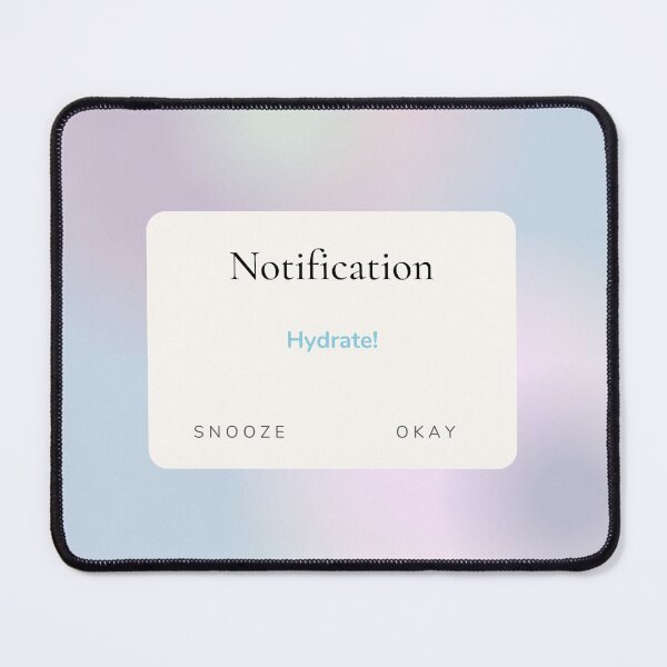 Item preview, Hydrate Notification designed and sold by SimpleLee.
