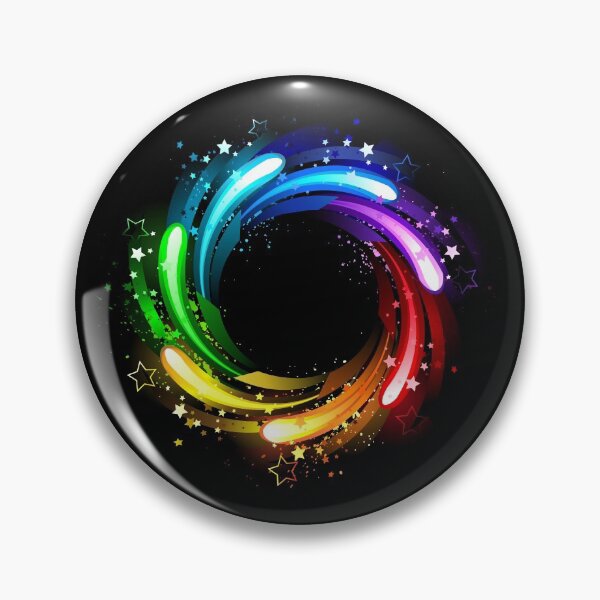 Artikelvorschau, Runde Regenbogenfahne entworfen und verkauft von Blackmoon9.