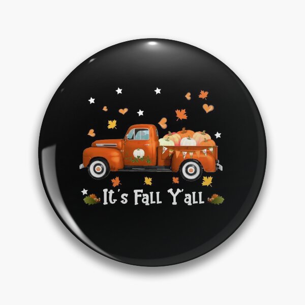 Item preview, It's Fall Y'all Pumpkins Farm Truck Autumn Fall designed and sold by GINIART.