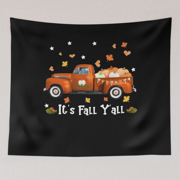 Item preview, It's Fall Y'all Pumpkins Farm Truck Autumn Fall designed and sold by GINIART.