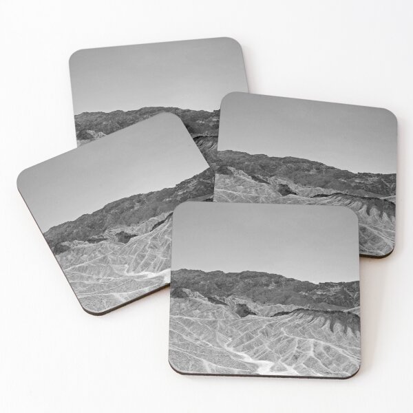 Item preview, Death Valley Mountains (monochrome version) designed and sold by AdvancedPhotons.