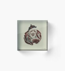 The Clown Acrylic Block