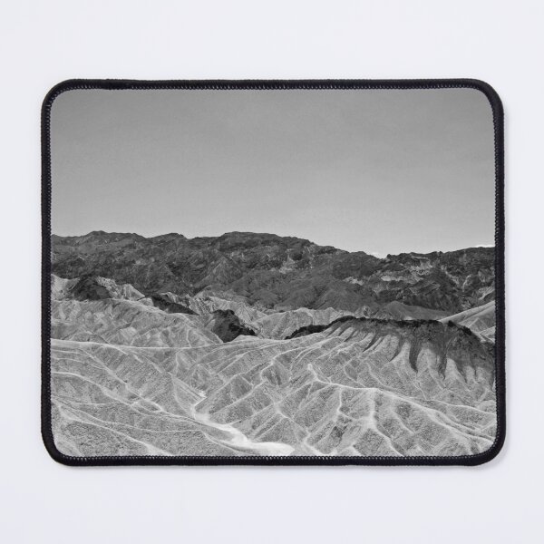 Item preview, Death Valley Mountains (monochrome version) designed and sold by AdvancedPhotons.