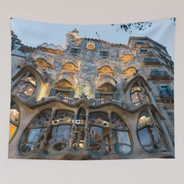 Item preview, She is so Special - Antoni Gaudis Casa Batllo in Barcelona designed and sold by Georgia Mizuleva.