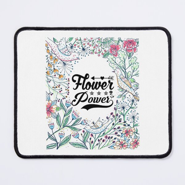 Item preview, Quote "Flower power" - Inspirational quotes designed and sold by AdvanceDesign.