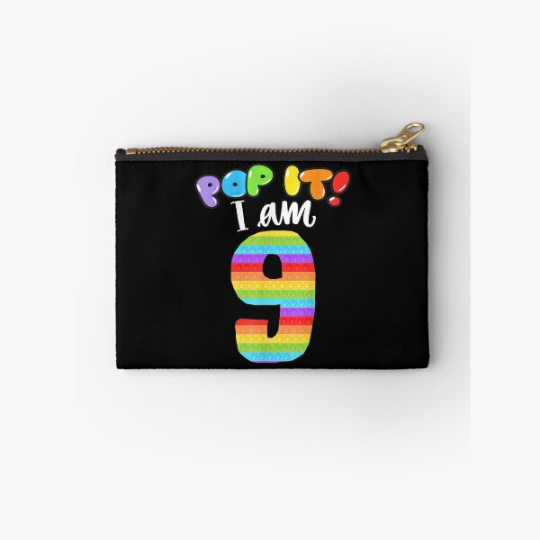 Item preview, Pop it I am 9 years old 9th Birthday Cool party Fidget designed and sold by KajaSzulc.