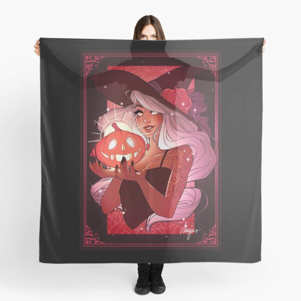 Pumpkin Witch Scarf