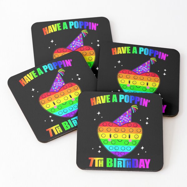 Item preview, Pop It Shirts For Girls Birthday Have A Poppin 7th Birthday designed and sold by KajaSzulc.