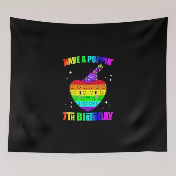 Item preview, Pop It Shirts For Girls Birthday Have A Poppin 7th Birthday designed and sold by KajaSzulc.
