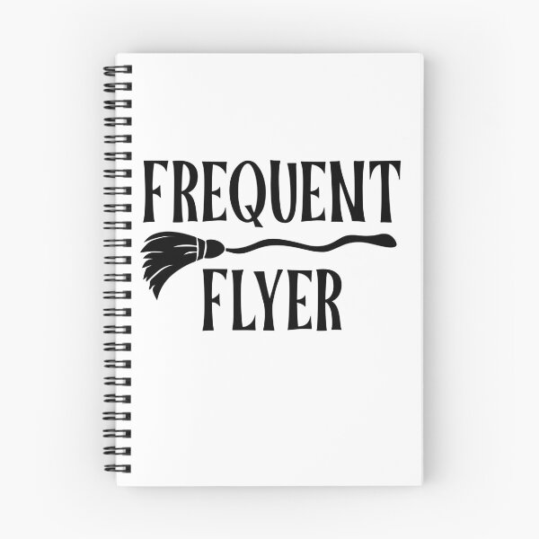 Item preview, Frequent Flyer Witch Broom Halloween Gift designed and sold by kolbasound.