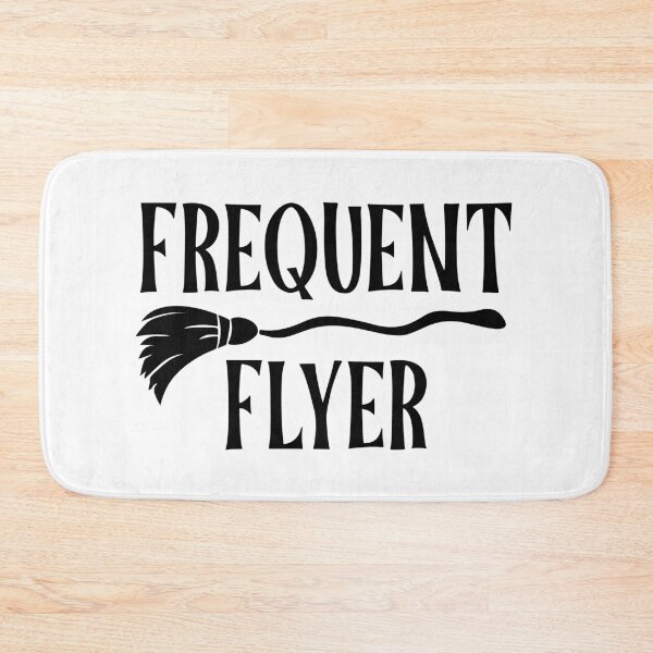 Item preview, Frequent Flyer Witch Broom Halloween Gift designed and sold by kolbasound.