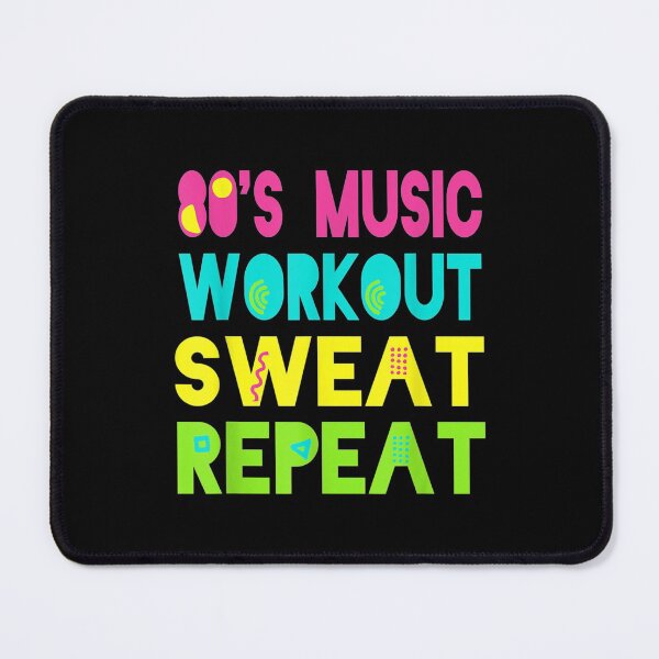 Item preview, 80s Music Workout 1980s Love Retro Eighties Themed designed and sold by cysandy.