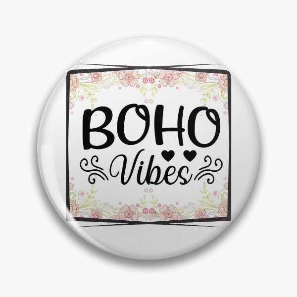Artikelvorschau, Zitat „BOHO vibes“ – Inspirierende Zitate entworfen und verkauft von AdvanceDesign.