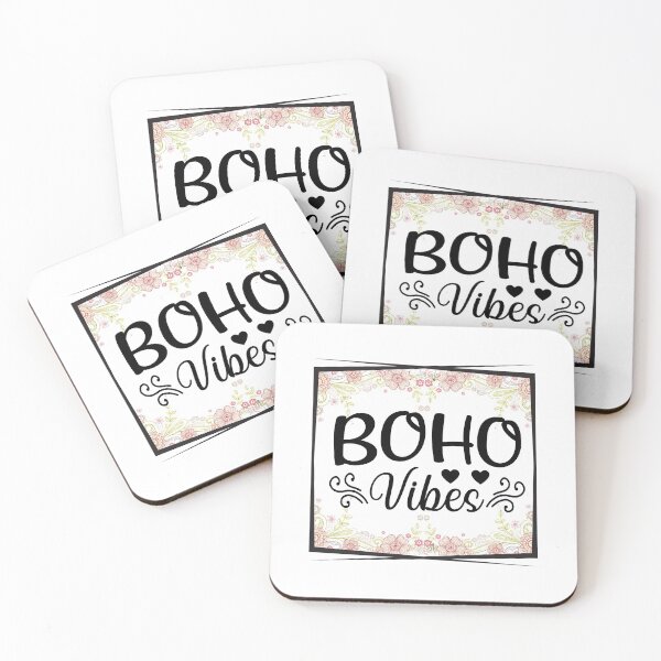 Item preview, Quote "BOHO vibes" - Inspirational quotes designed and sold by AdvanceDesign.