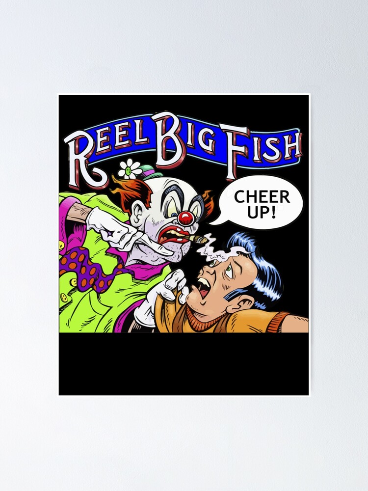 Reel Big Fish Cheer Up Album Cover T-Shirt Black – ALBUM COVER T-SHIRTS