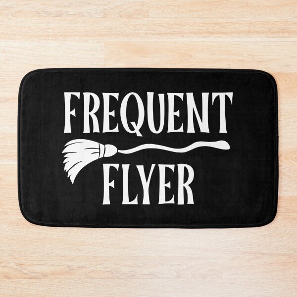 Item preview, Frequent Flyer Witch Broom Halloween Gift designed and sold by kolbasound.