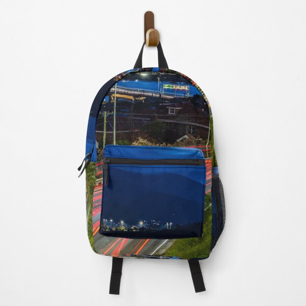 Item preview, Twilight traffic over Derwent Bridge in Hobart Tasmania designed and sold by KeithMcInnes.