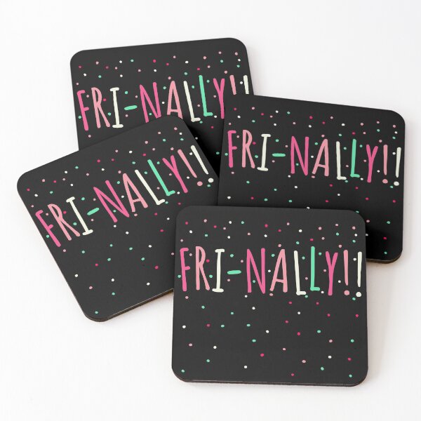 Item preview, FRI-NALLY Frinally TGIF Funny Friyay Confetti For Fridays designed and sold by JokeGysen.
