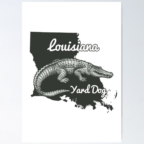 Aligator-Louisiana-yard-dog T-Shirt