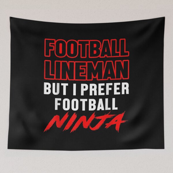 Item preview, Lineman Prefer Offensive Defensive Player designed and sold by jennifera11.
