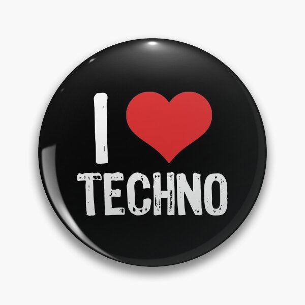 Item preview, I Love Techno designed and sold by The "I Love Everything" Shop.