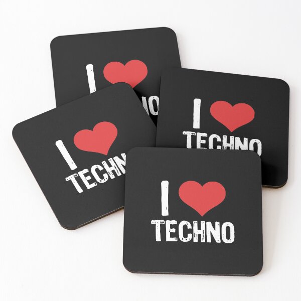 Item preview, I Love Techno designed and sold by The "I Love Everything" Shop.