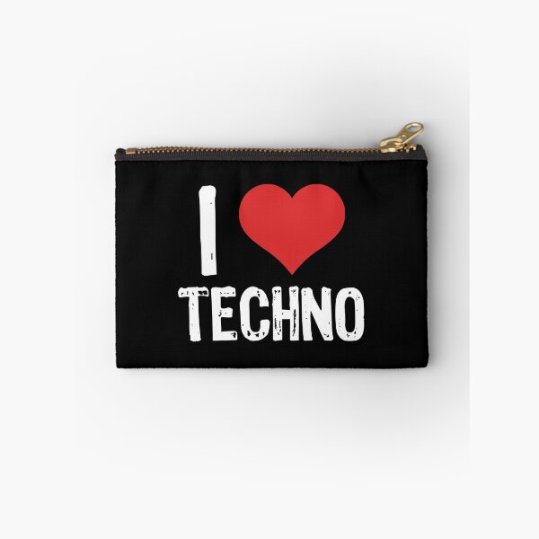 Artikelvorschau, Ich liebe Techno entworfen und verkauft von The "I Love Everything" Shop.